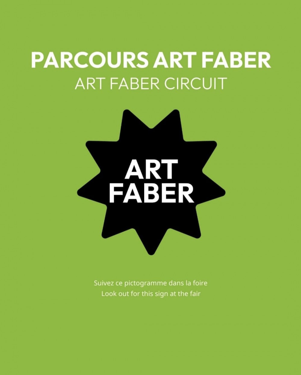 Logo Parcours art faber - drawing now 2026