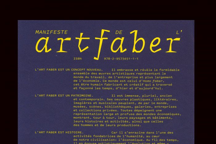 Manifeste de l'art faber