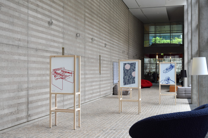 Exposition hommage français au centenaire du Bauhaus à l'ambassade de France de Berlin par Salomé Macquet